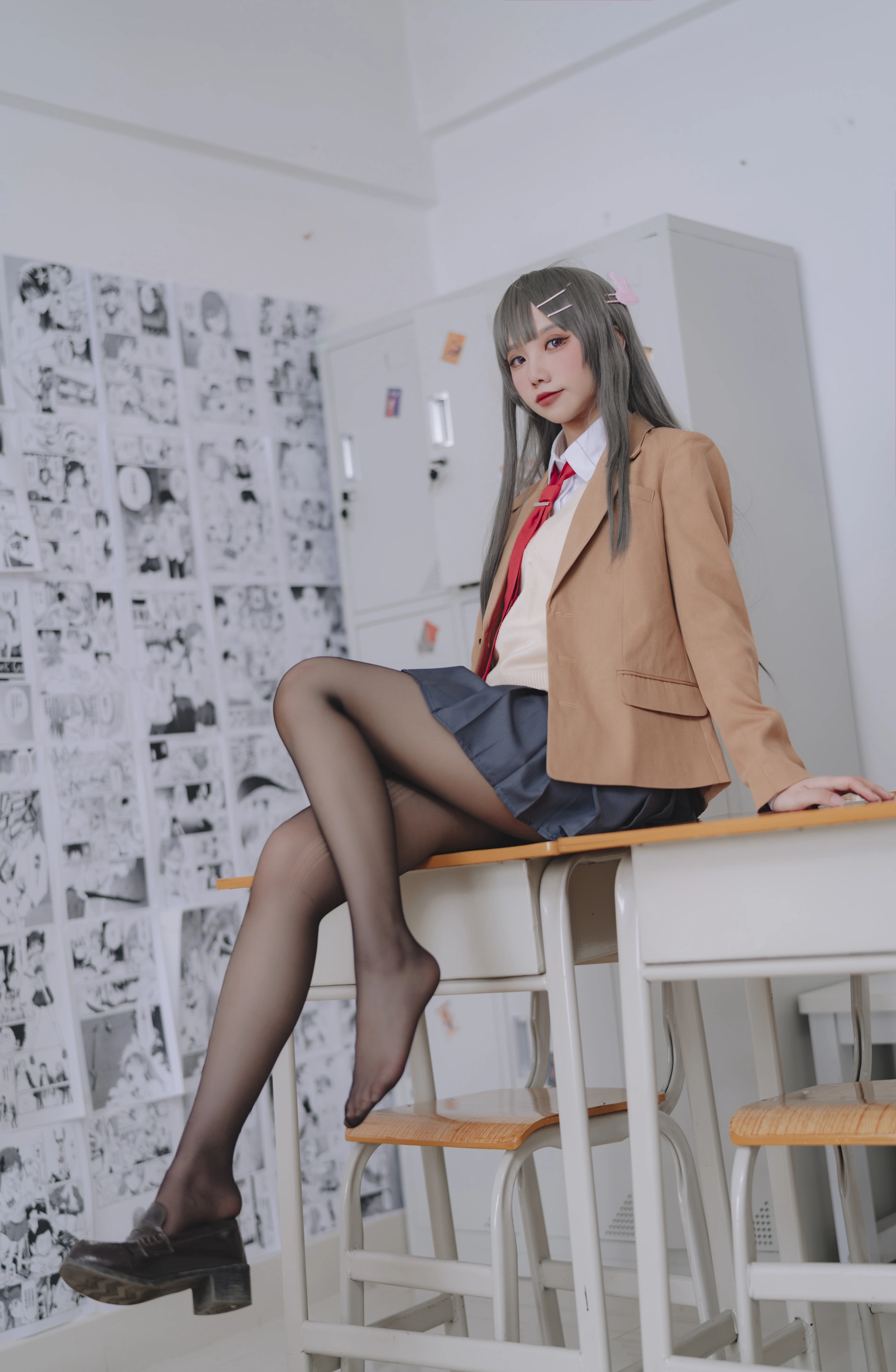 果咩酱w - NO.43 麻衣校服 2