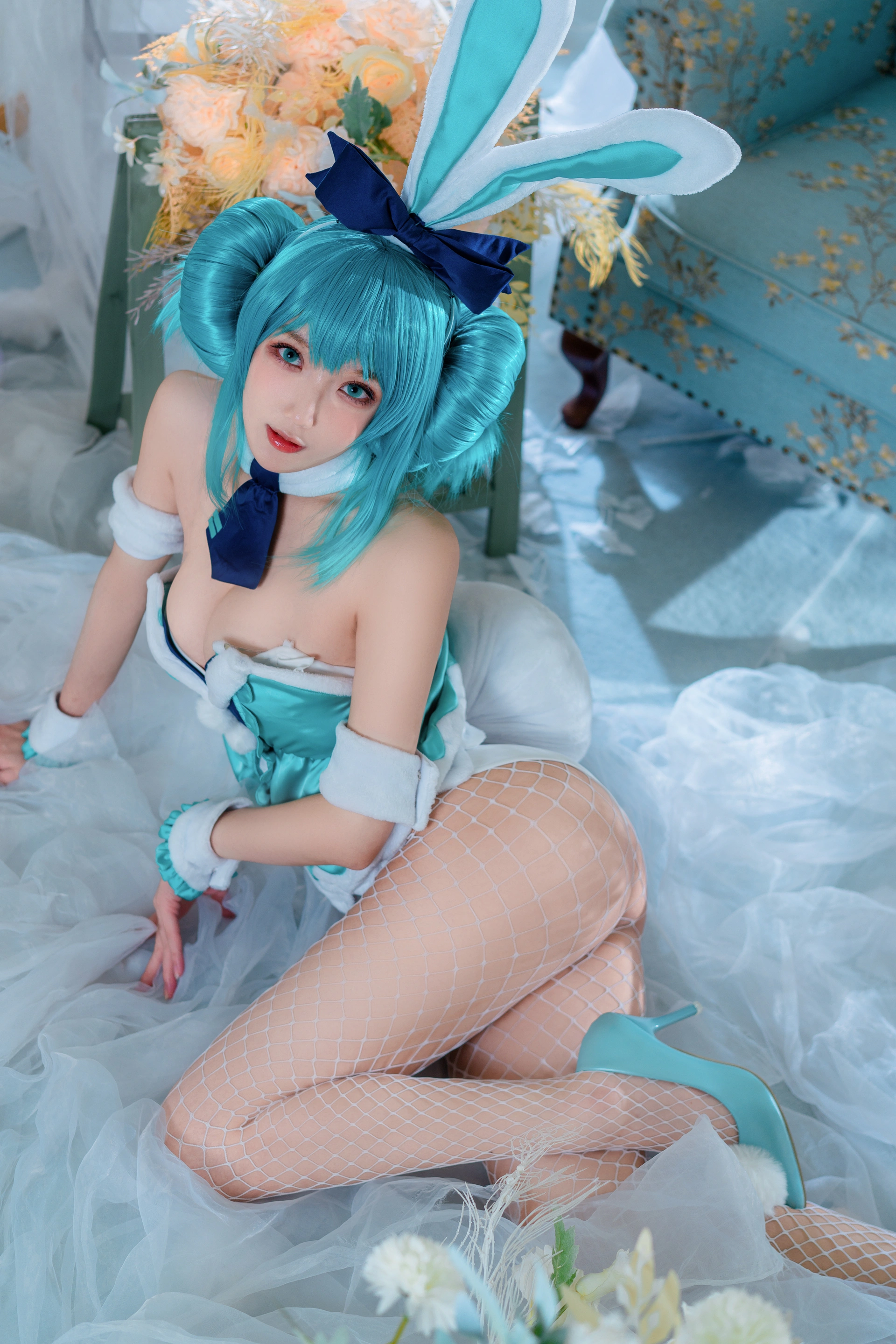 阿包也是兔娘 - NO.30 白兔miku 3